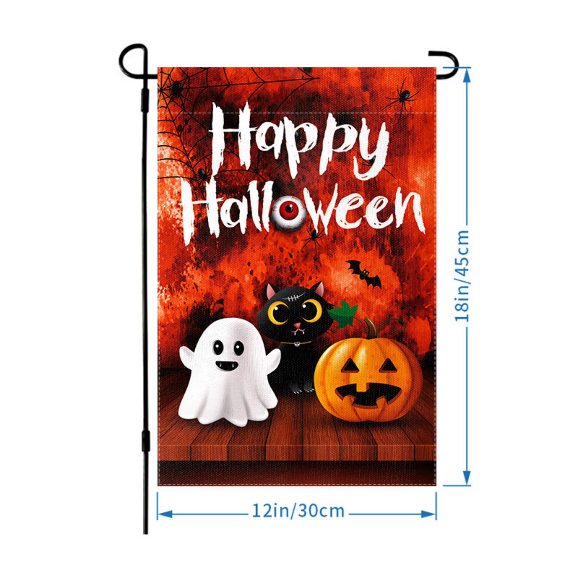 12" x 18" Halloween Christmas garden flag 5