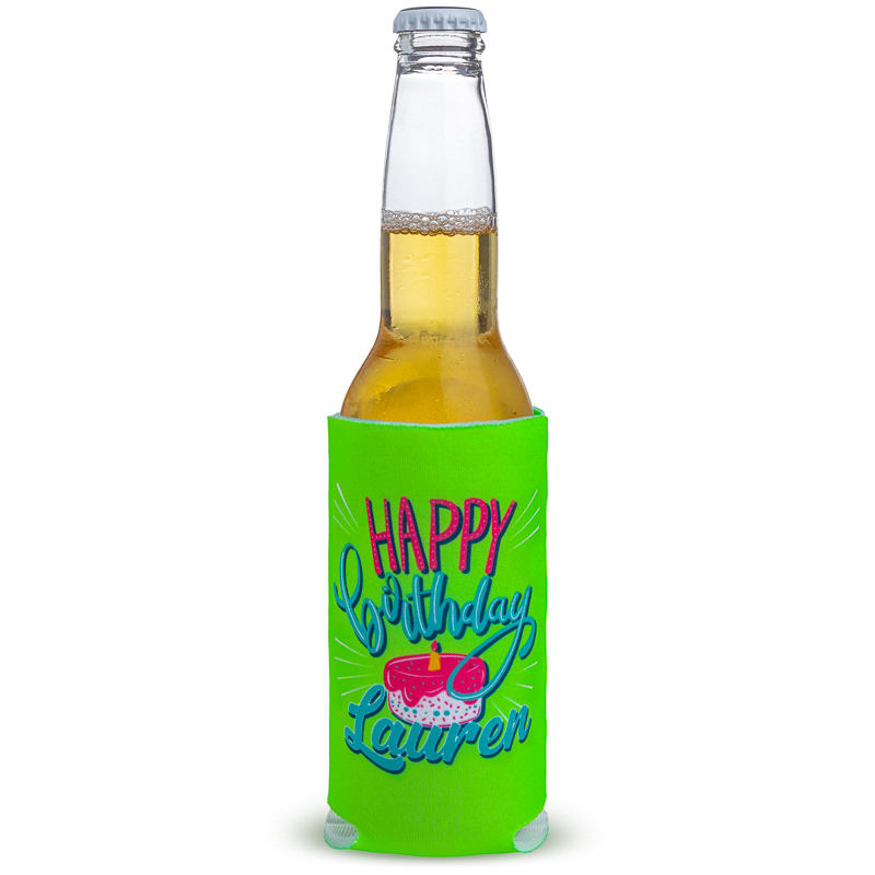 Fluorescent Neon Collapsible SLIM Can Coolers 19