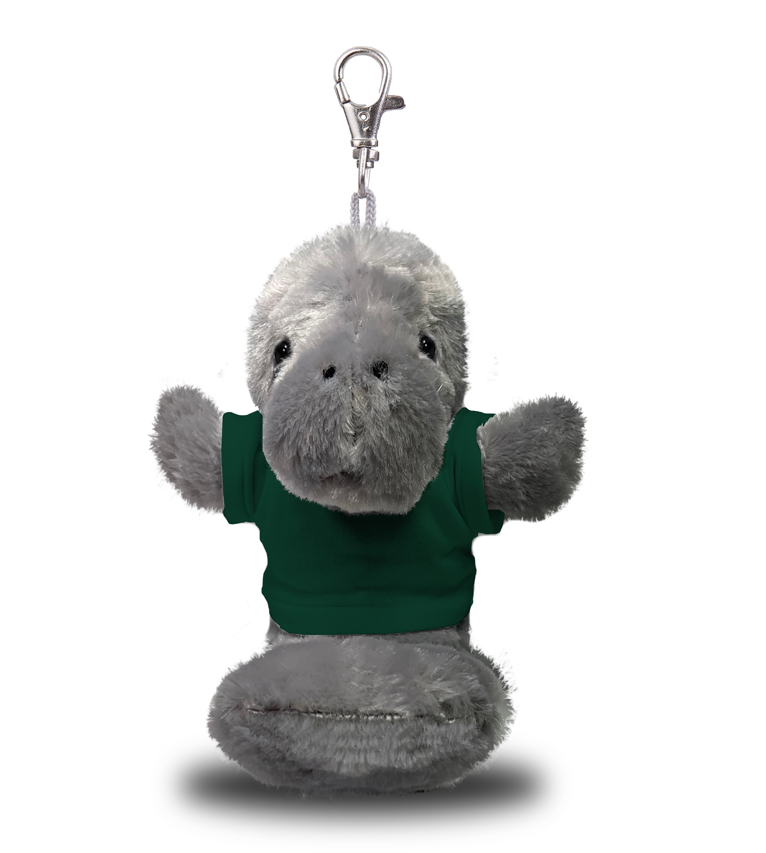 Plush Manatee Keychain with T-Shirt 3