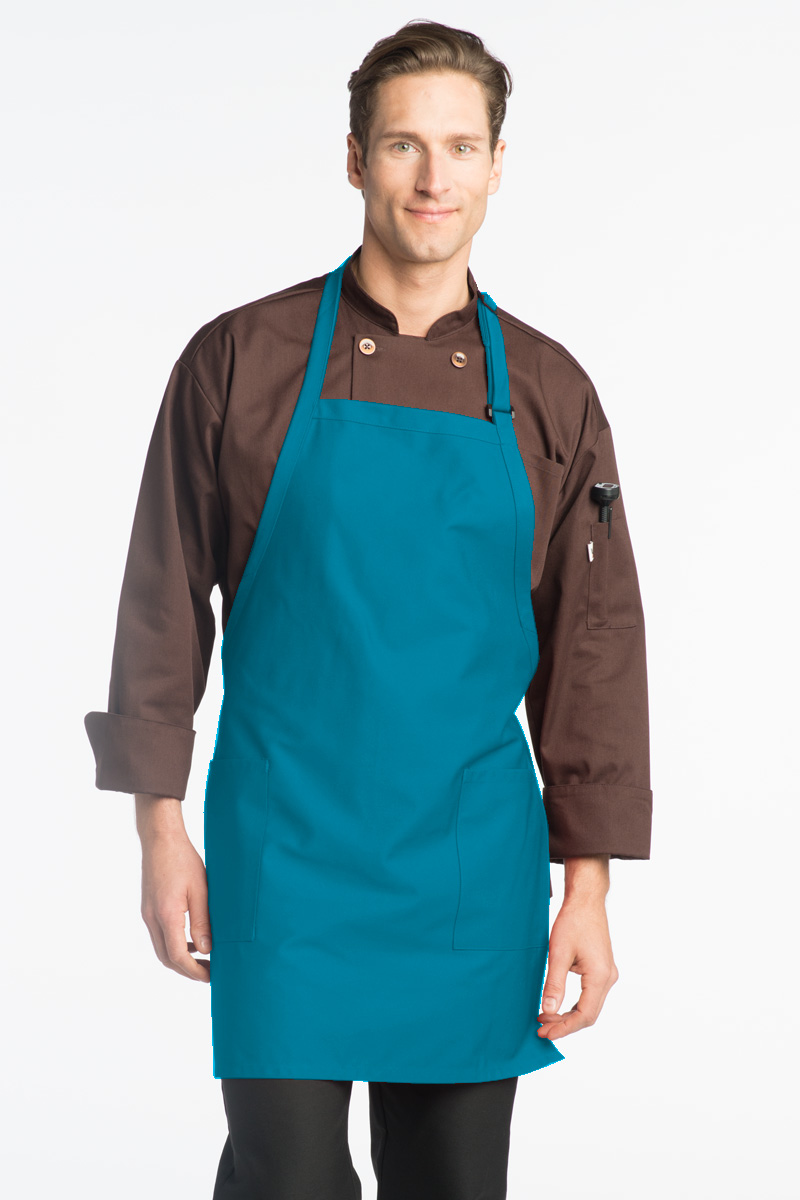 Premium Apron Fashion Colors w/ 2 Patch Pockets 4