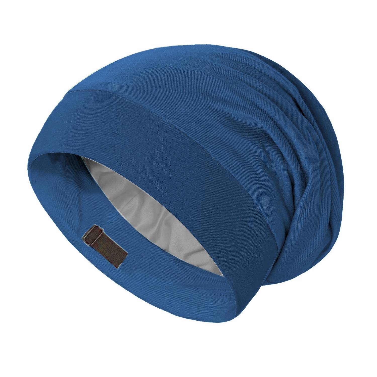 Hair Wrap Cover Sleep Cap for Men with Adjustable Strap 17
