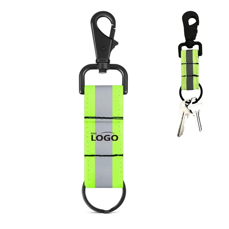 Firefighter Keychain with Reflective Patch Holder 2