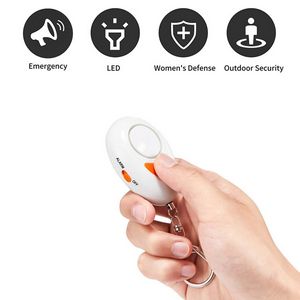 Egg Shaped Safety Alarm With Flashlight 120DB Panic Sound 9