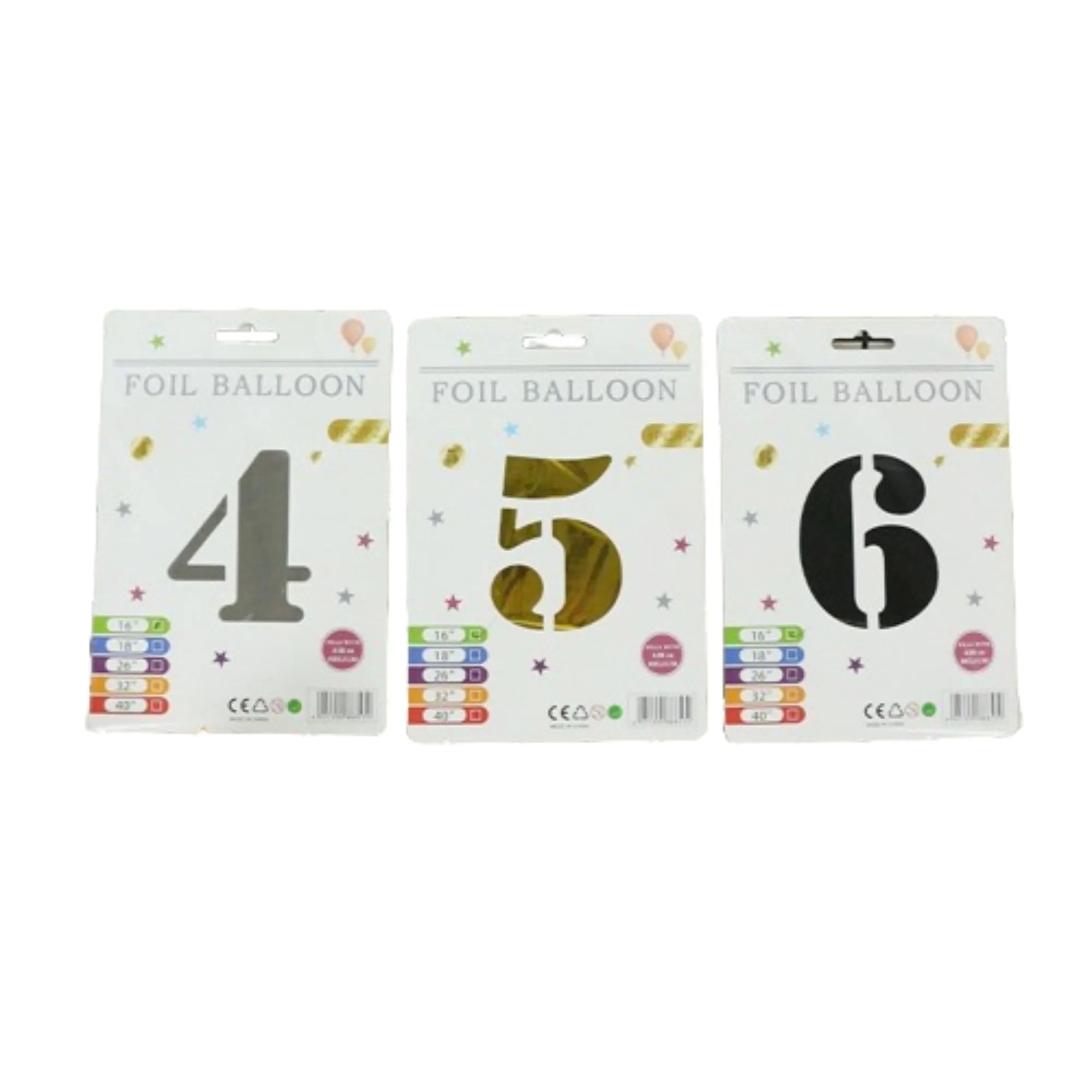 40 Inch Number Balloon 3