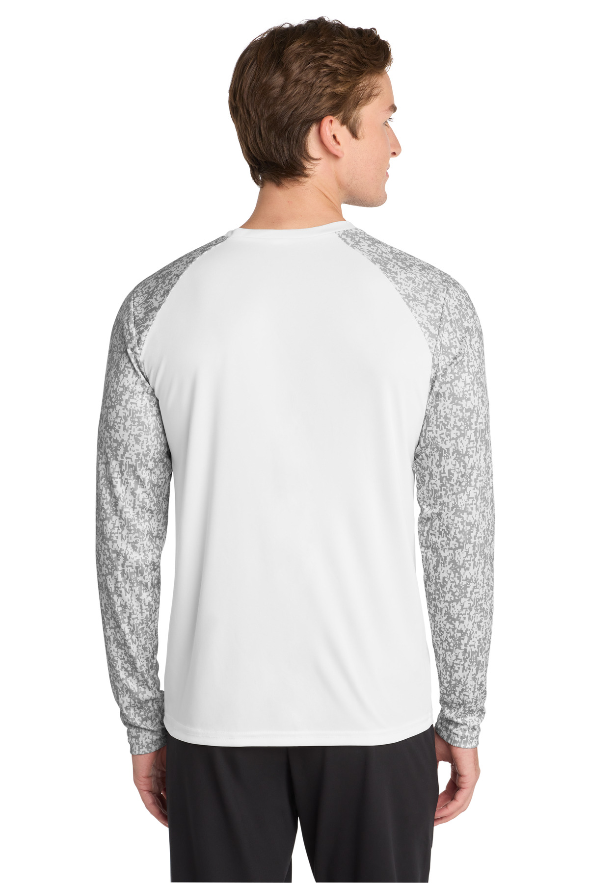 Sport-Tek Long Sleeve Digi Camo Tee. ST460LS 14