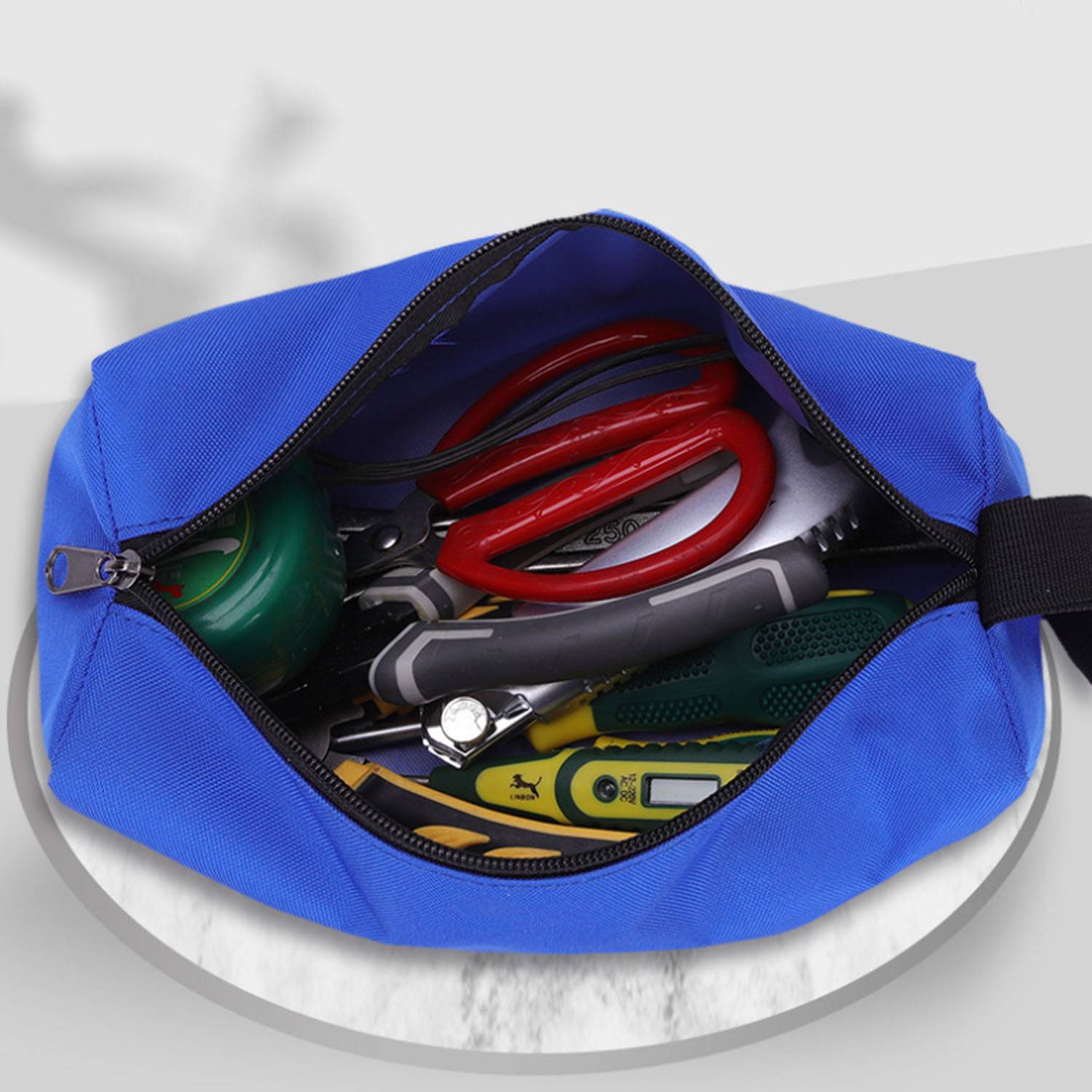 Mini Compact Waterproof Oxford Tool Bag w/ Zipper 6