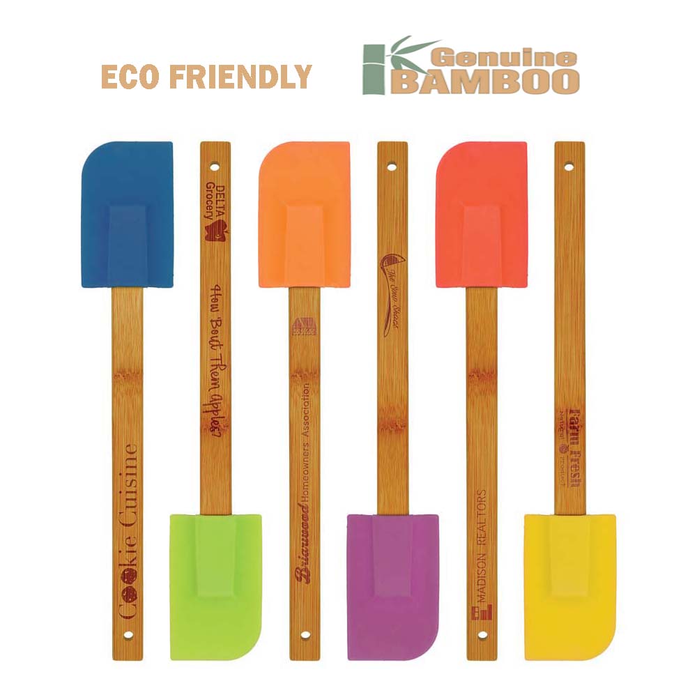 Silicone Spatula with Bamboo Handle 2