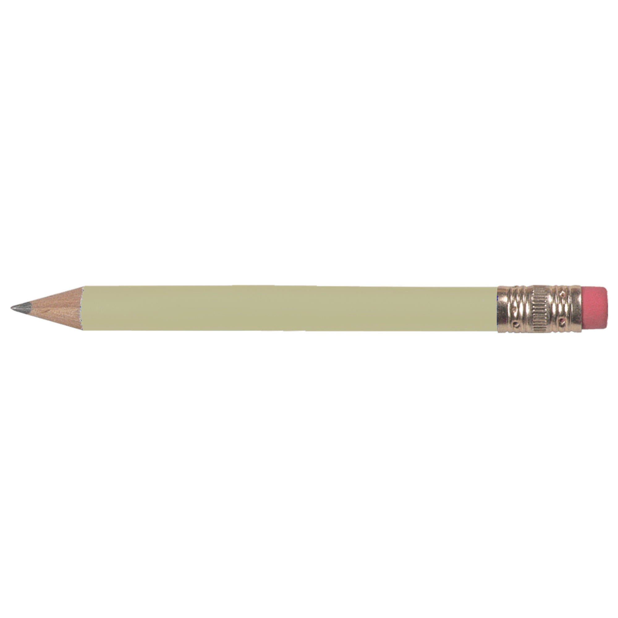 Round Golf Pencil w/Eraser 4