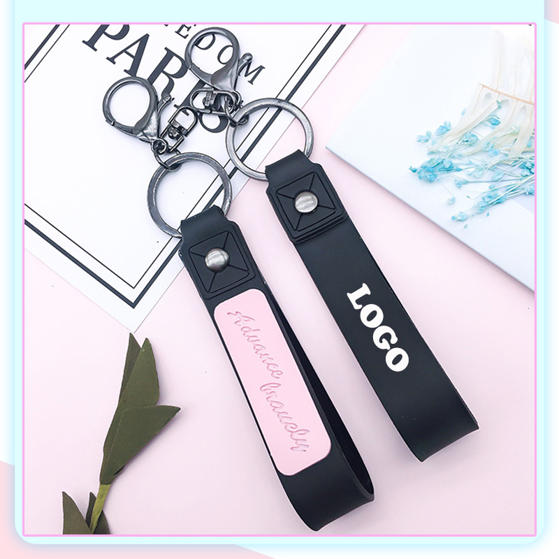 Personalized Key Chain w/Wrist Lanyards 2