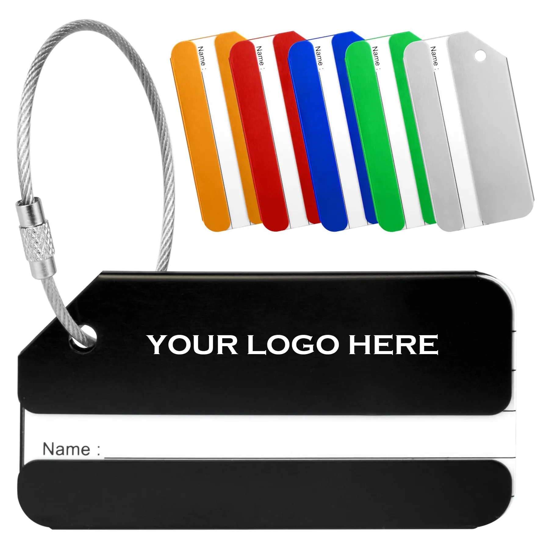 Aluminium Luggage Tags 10