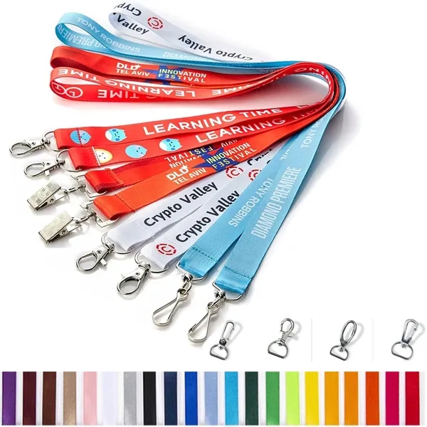 Custom Full Color Printed Lanyards 6