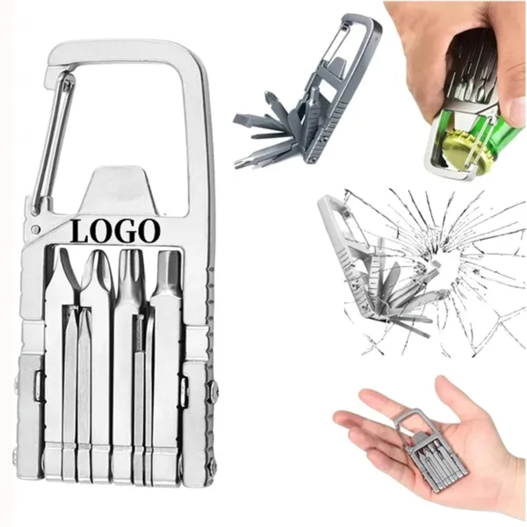 Keychain Multitool Pocket Tool Set
1
