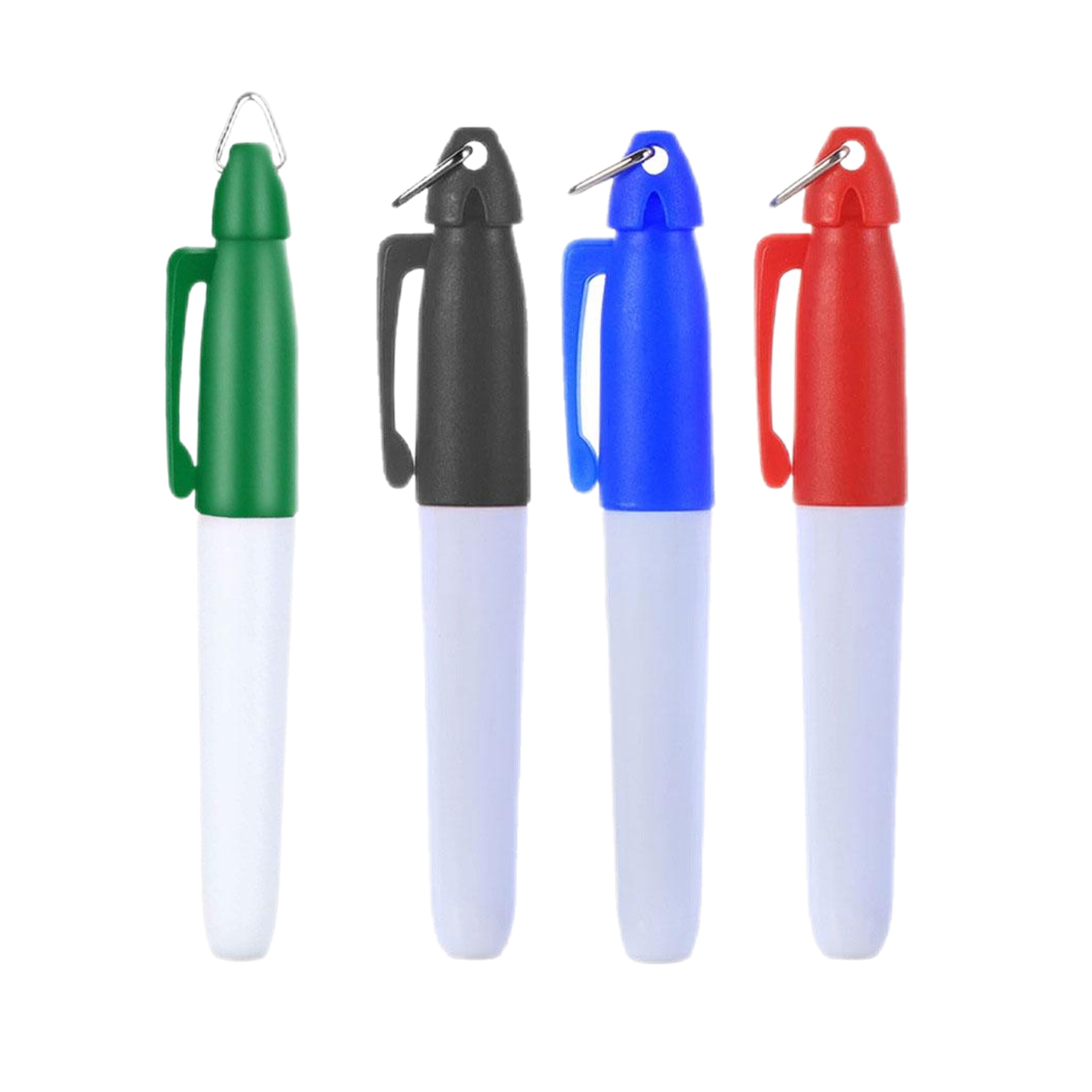 Permanent 4PCS Marker in Clear Plastic Box 3