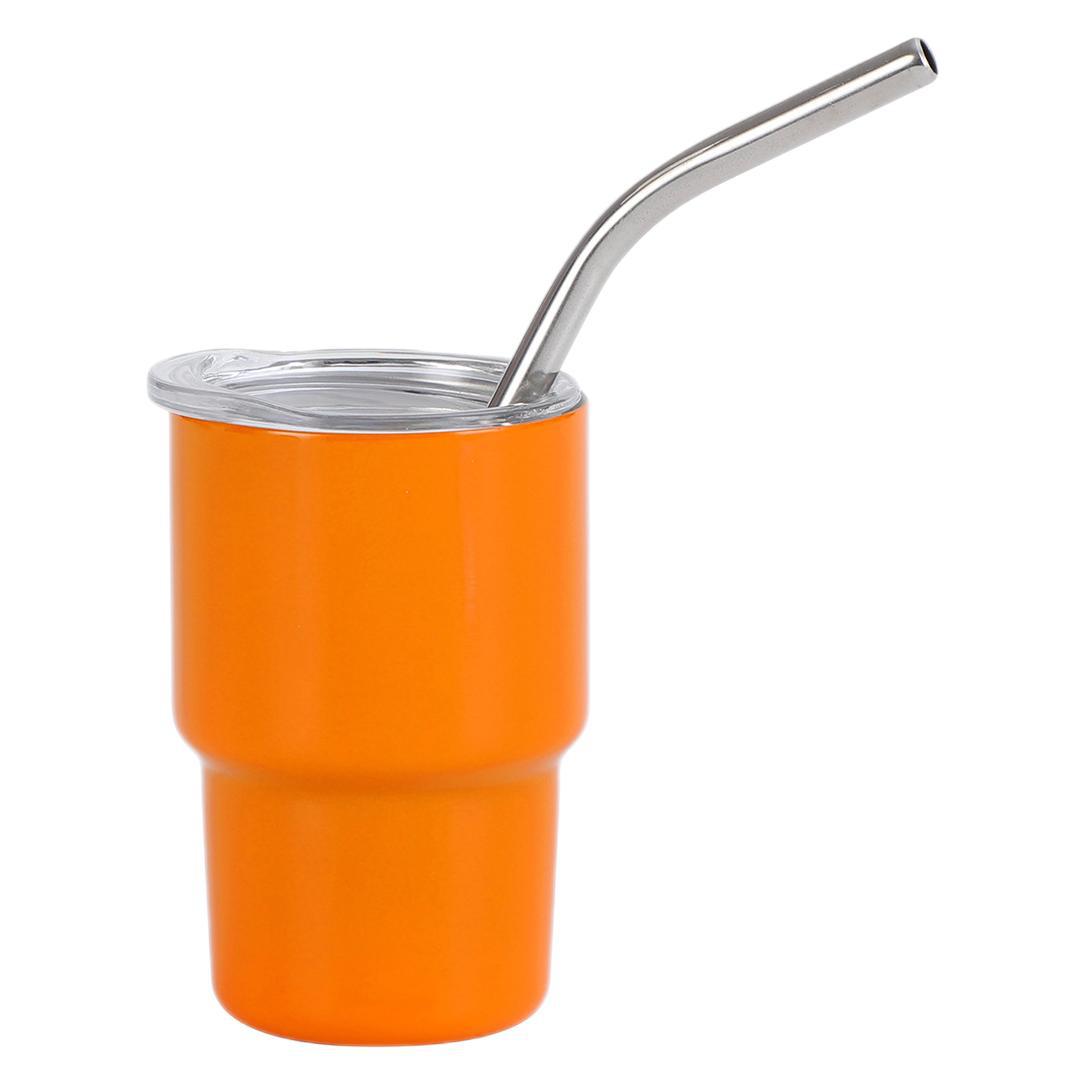 3oz Tumbler Shot Glass with Straw and Lid 3