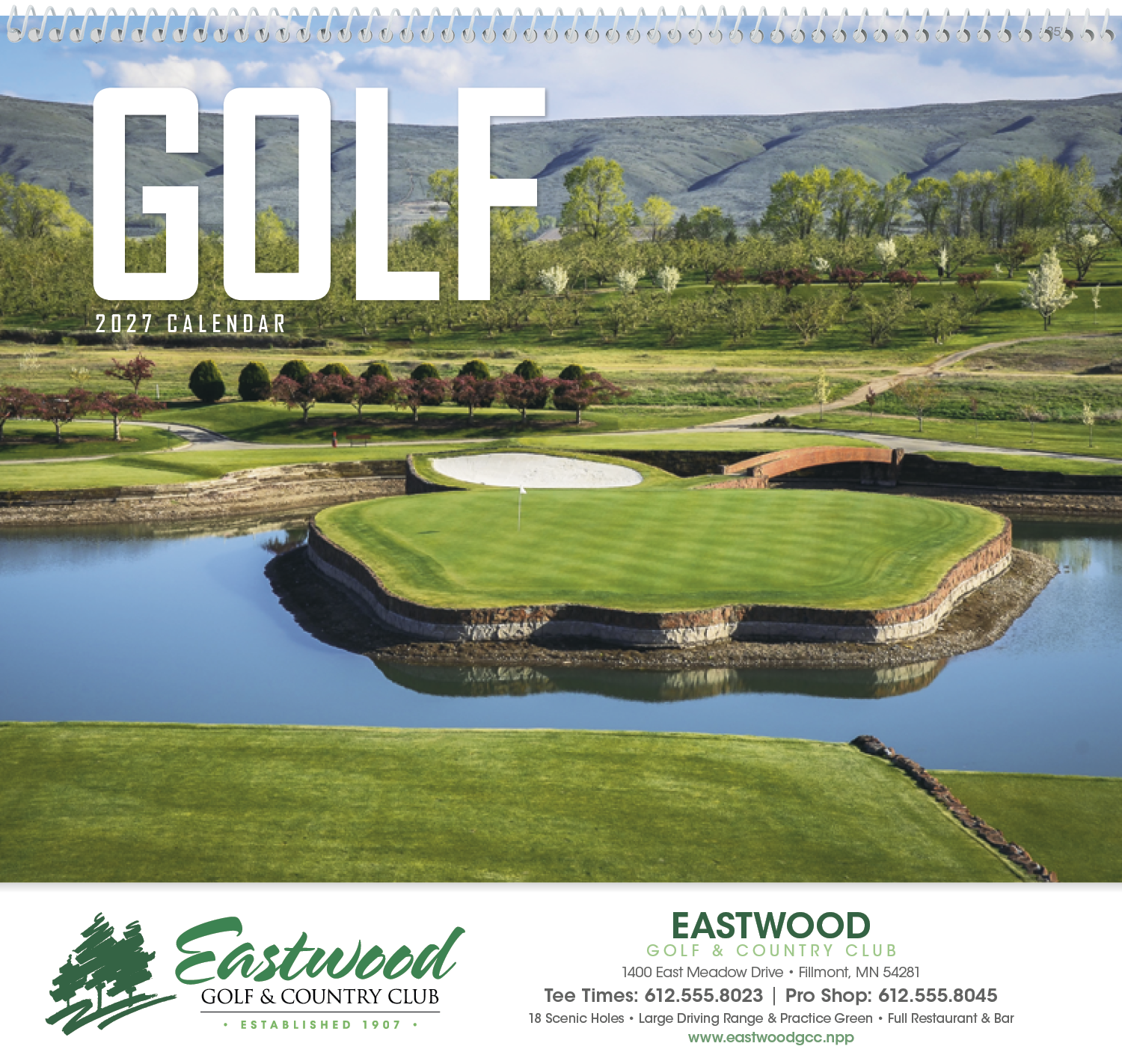 Triumph® Calendars Golf Calendar 25