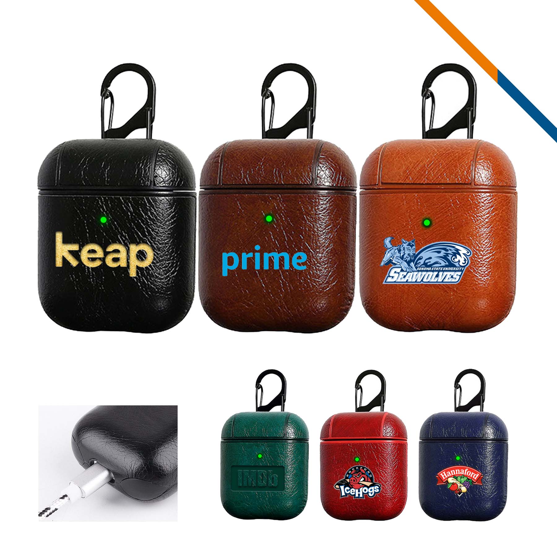 Nithe AirPods 1&2 PU Cover 4