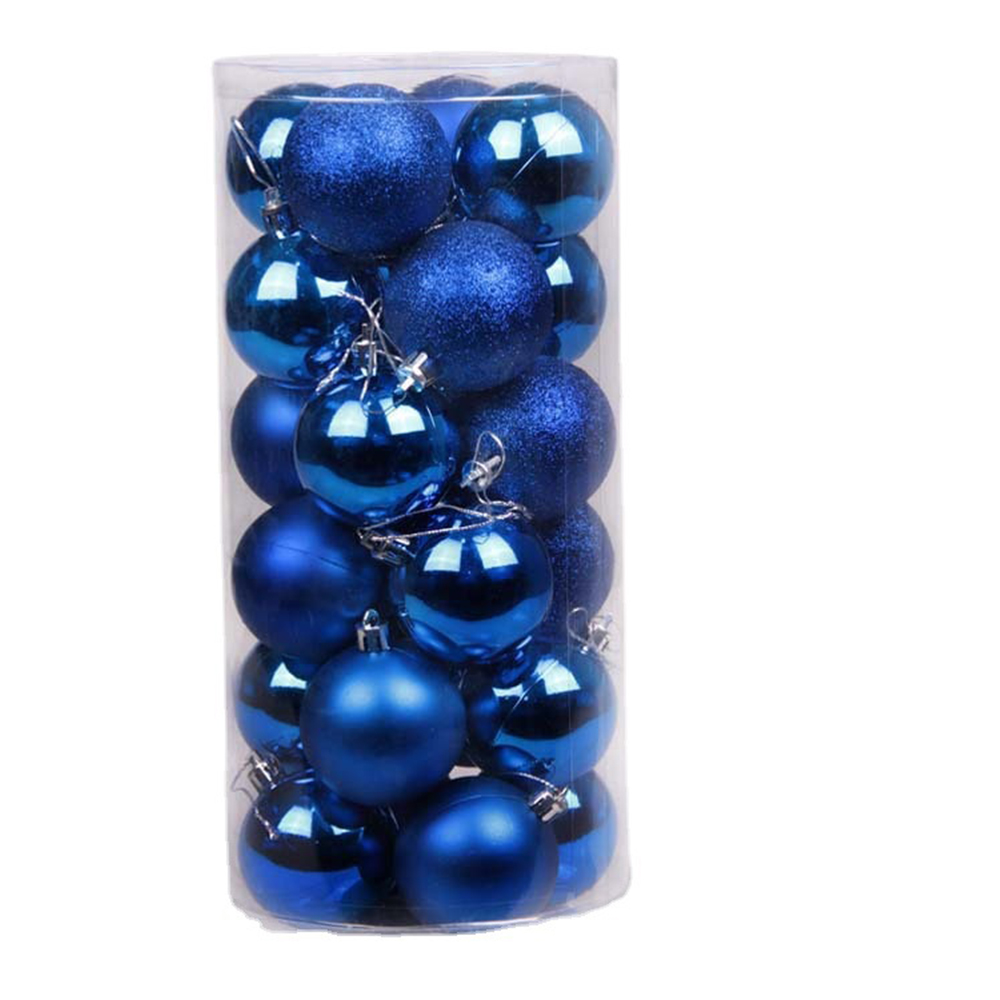 Christmas Tree 4cm 24pcs Decorative Balls 3