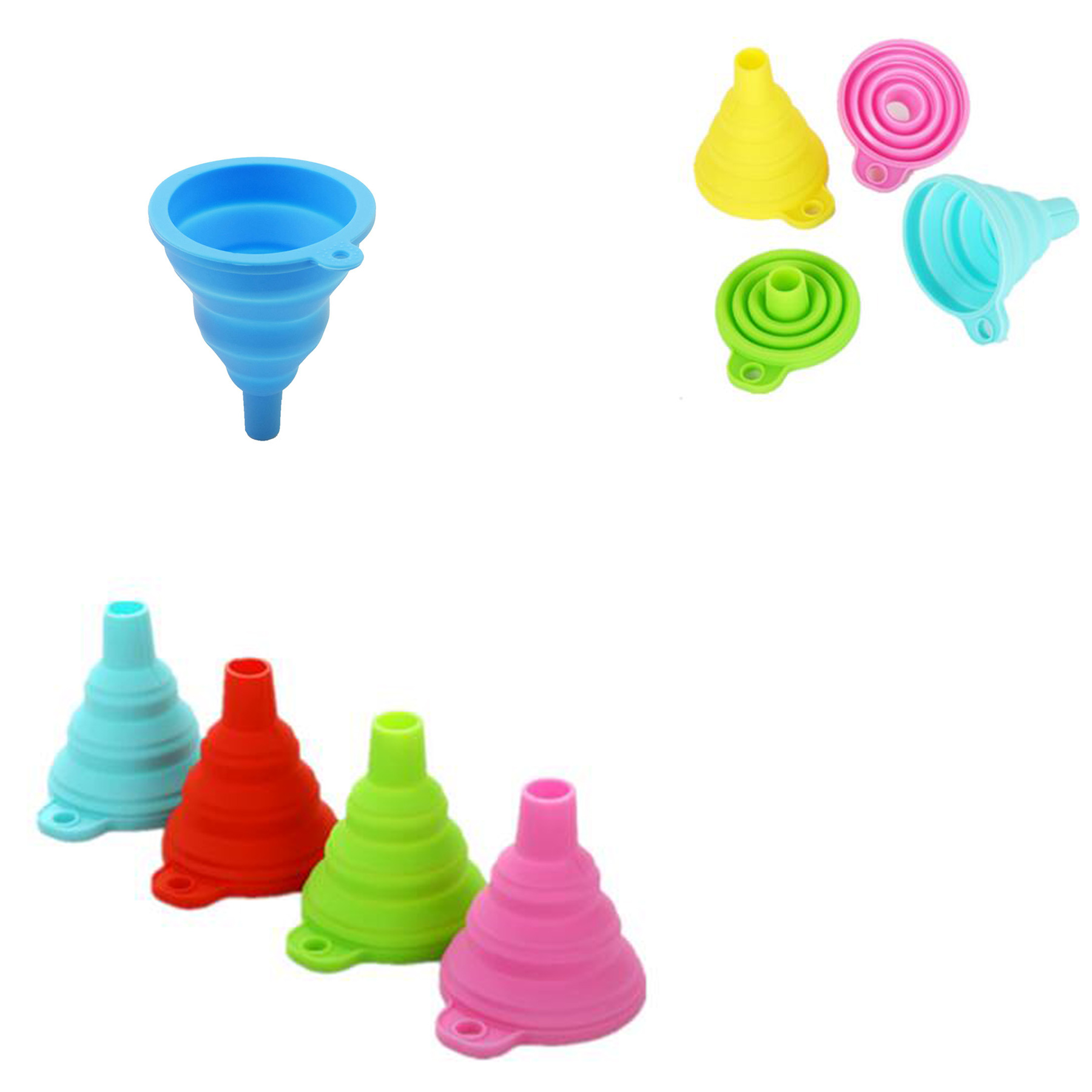 Silicone Collapsible Funnel 1