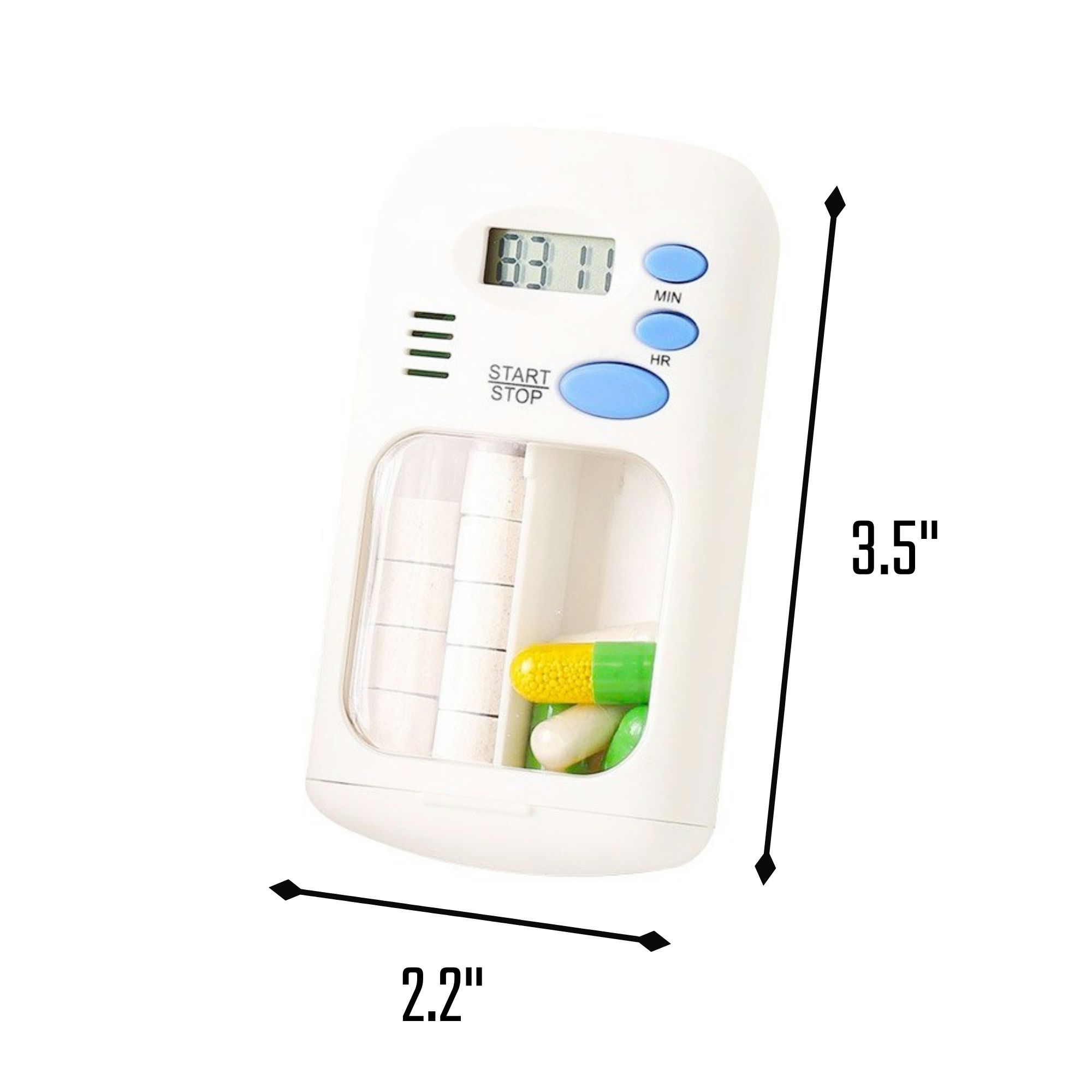 Smart Pill Box With LCD Digital 2