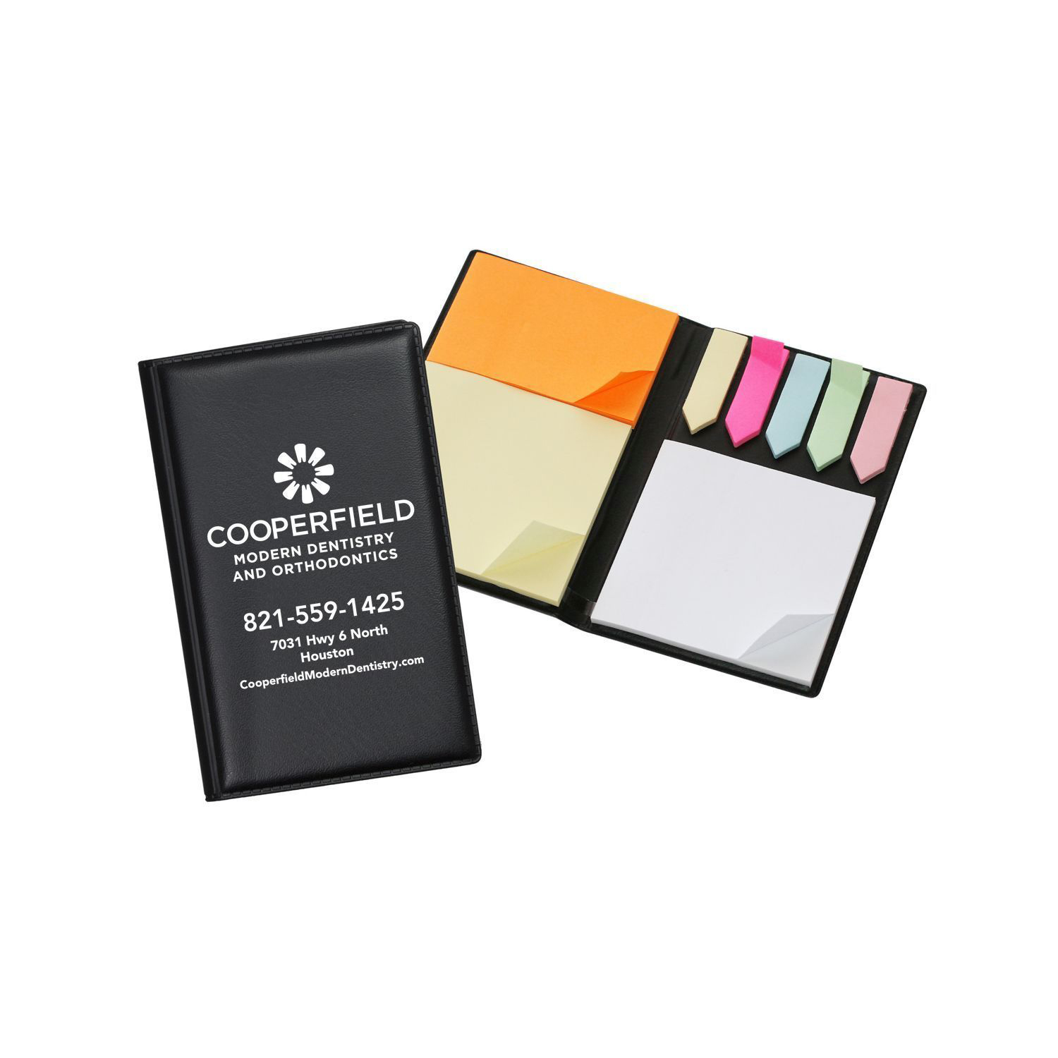 Vinyl Flag Book W/Sticky Note 5