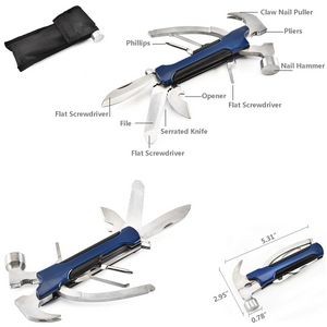 Multi Emergency Hammer With Axe 9