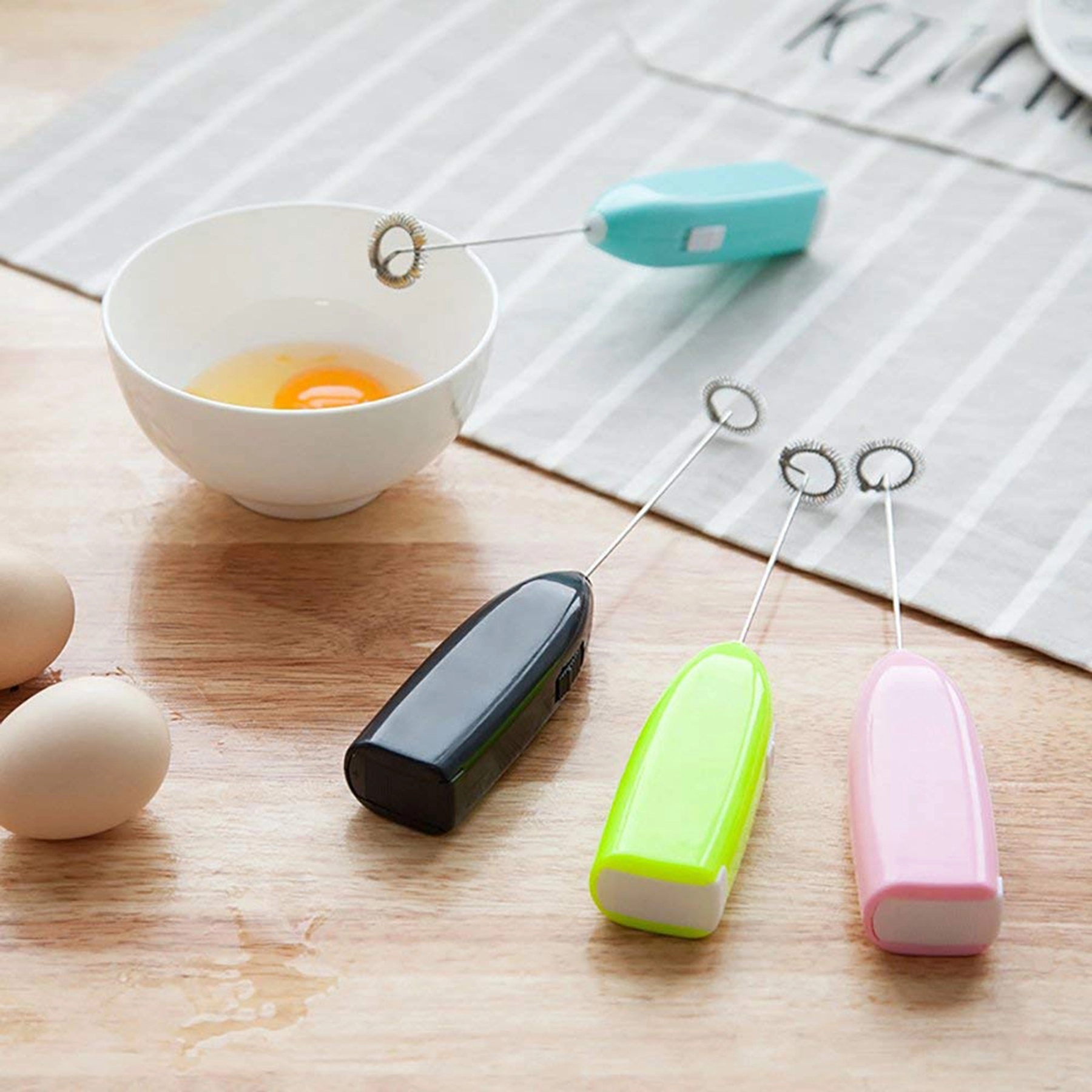 Household Hand-Held Electric Egg Beater 4