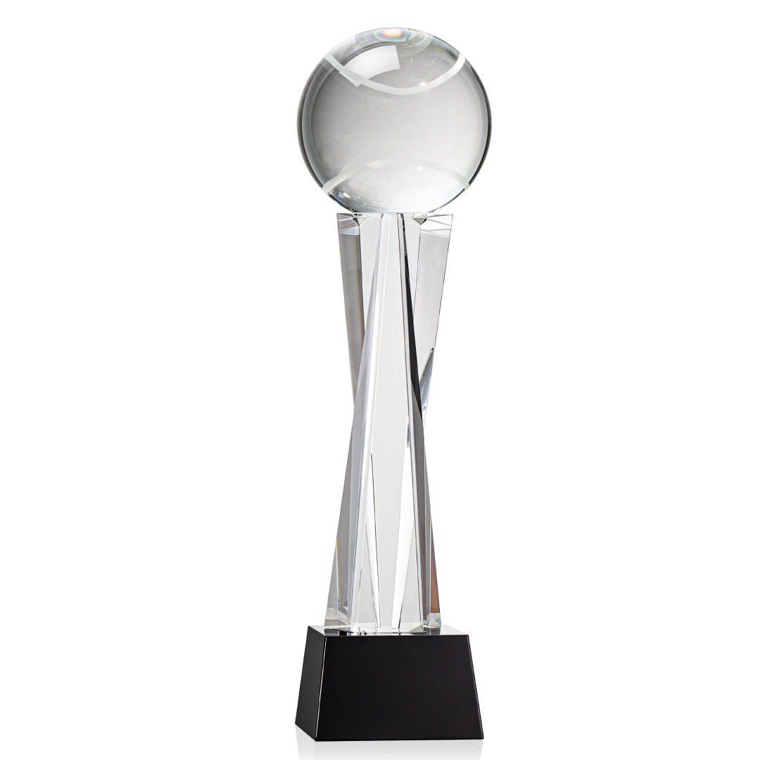 Tennis Ball Award on Grafton Base - Black 8