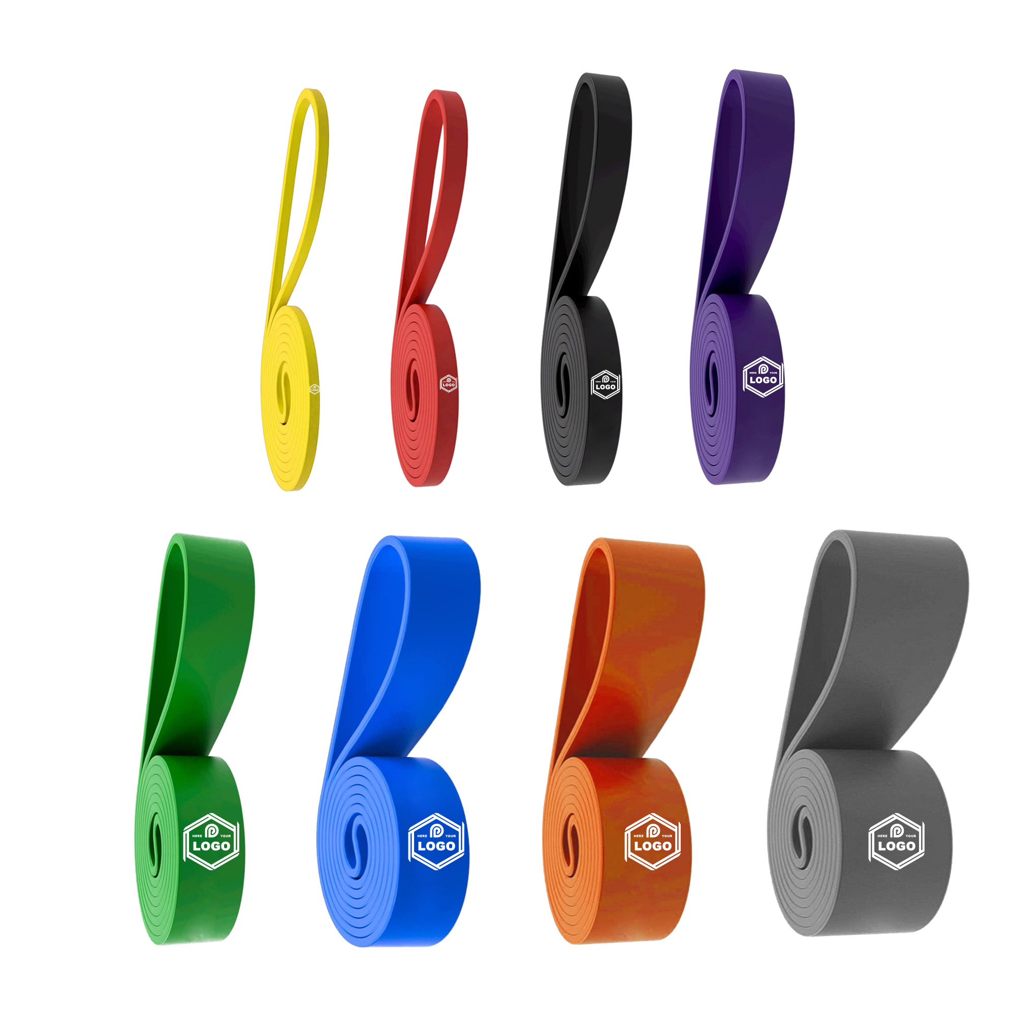 Yoga Stretch Bands with Varying Resistance 3