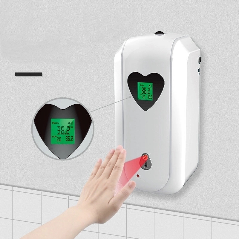 Automatic Hand Sanitizer Dispenser with Thermometer 1