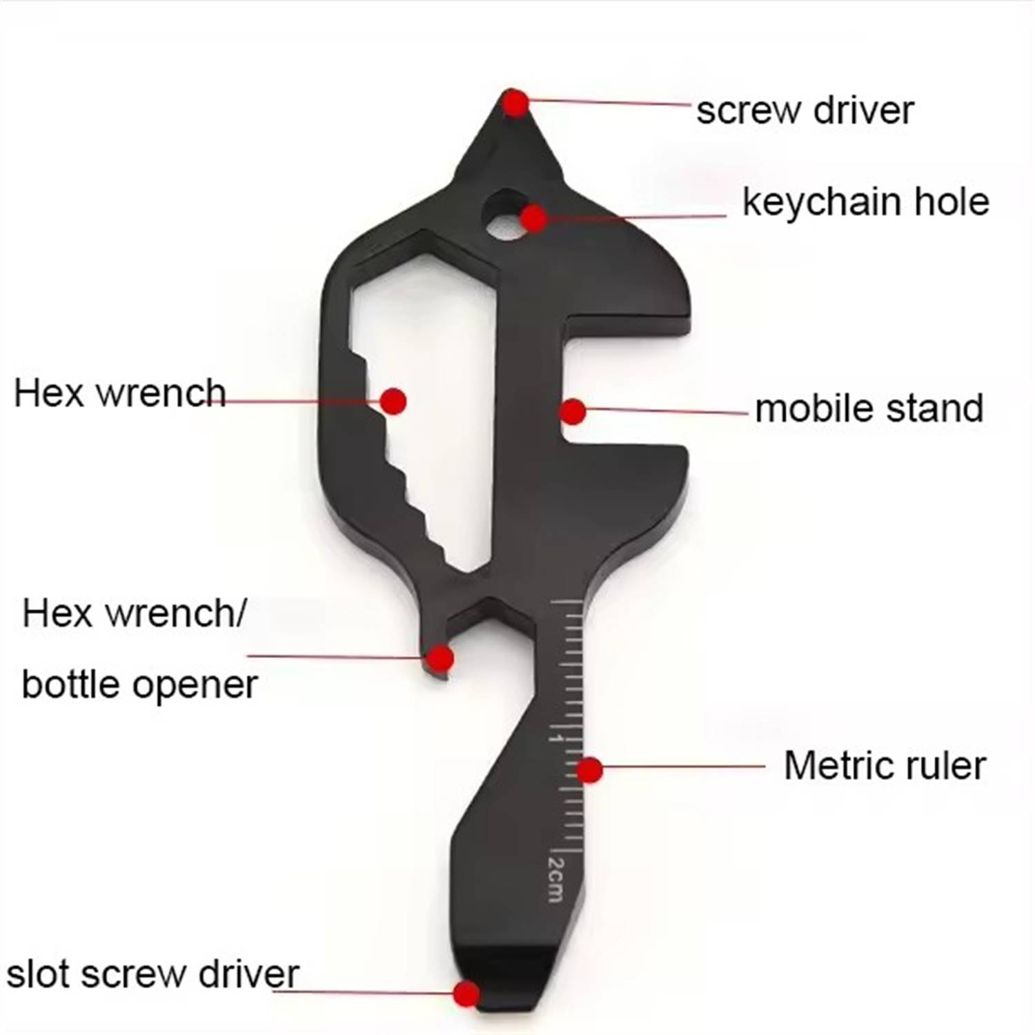 Fish-shaped Multifunction Tool Card 3