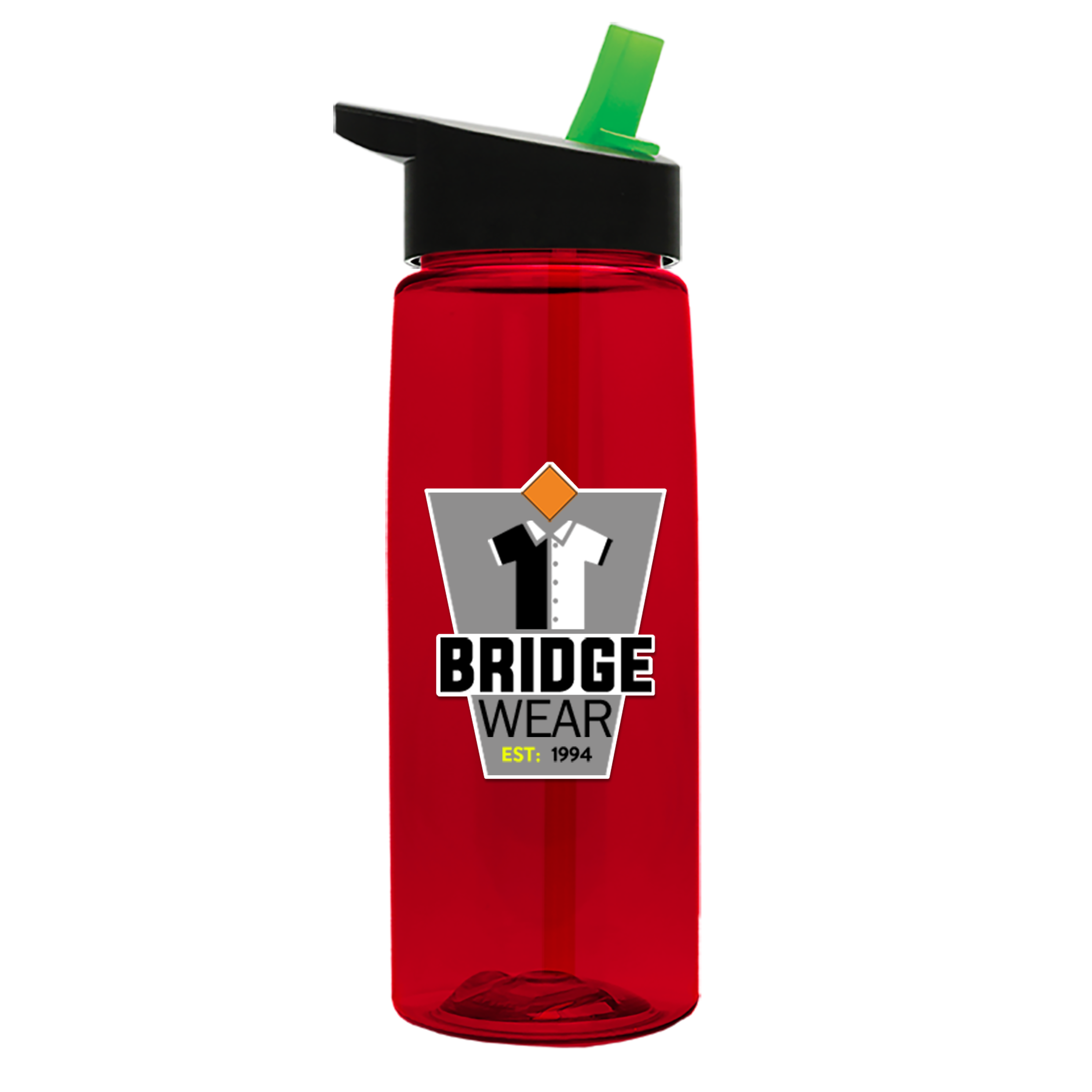 Garyline® Flair Tritan® Bottle with Flip-Straw Lid - 26 oz. 782