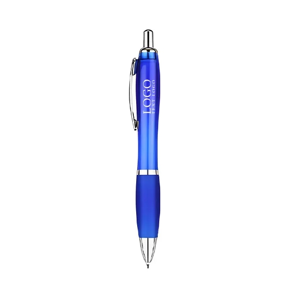 Click Action Plastic Satin Pen 3