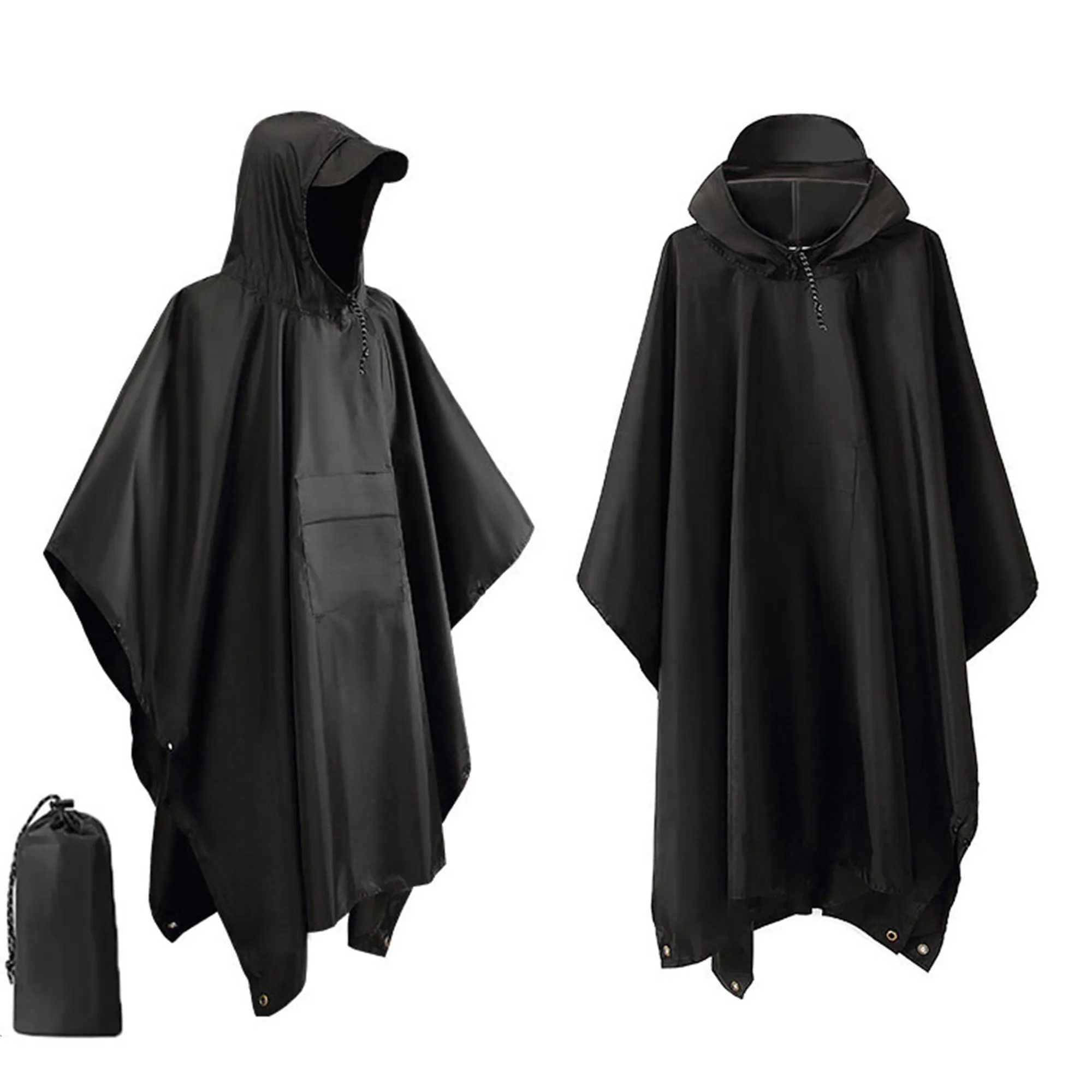 Multifunctional PU Coated One-piece Raincoat 2