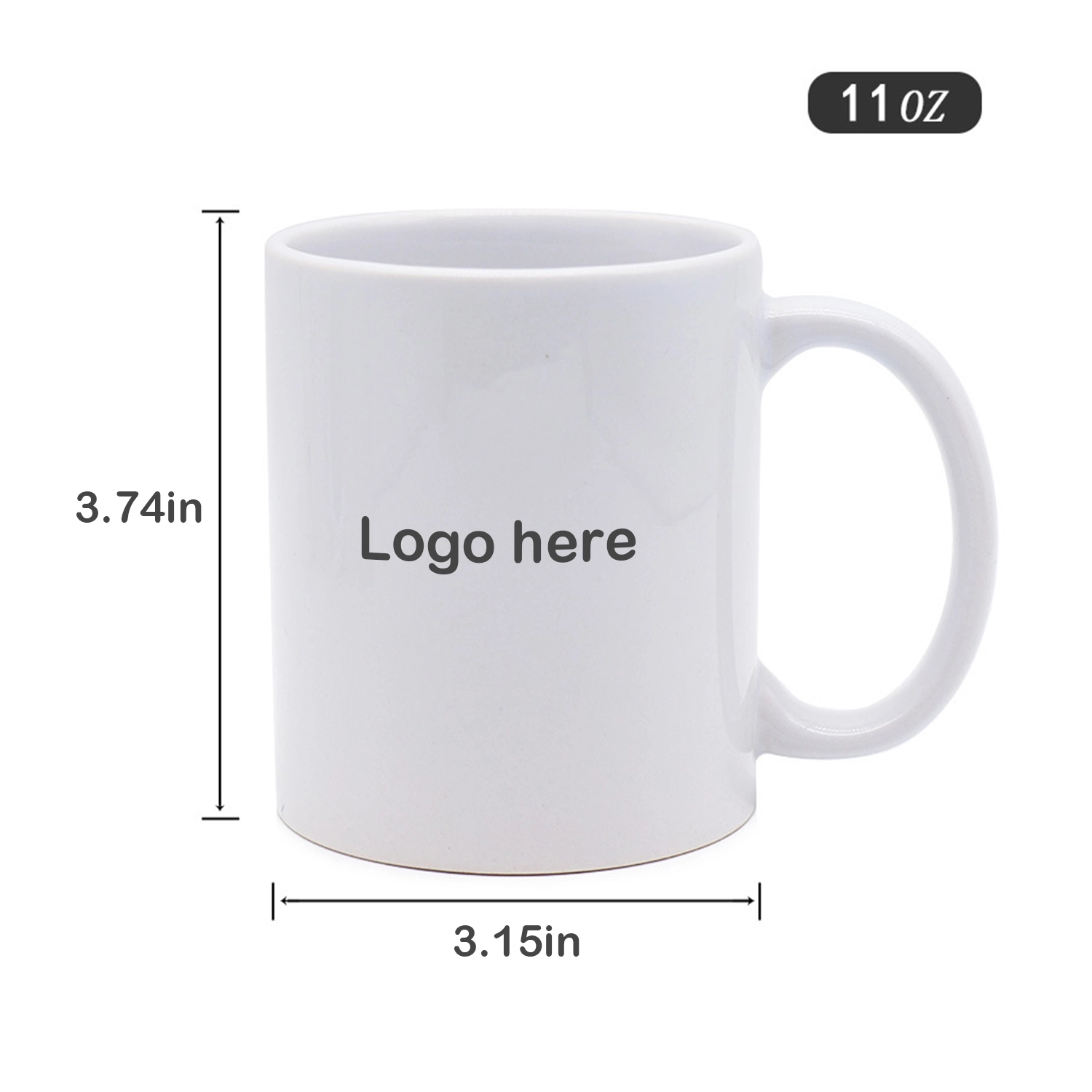 11 Oz Ceramic Mug 6