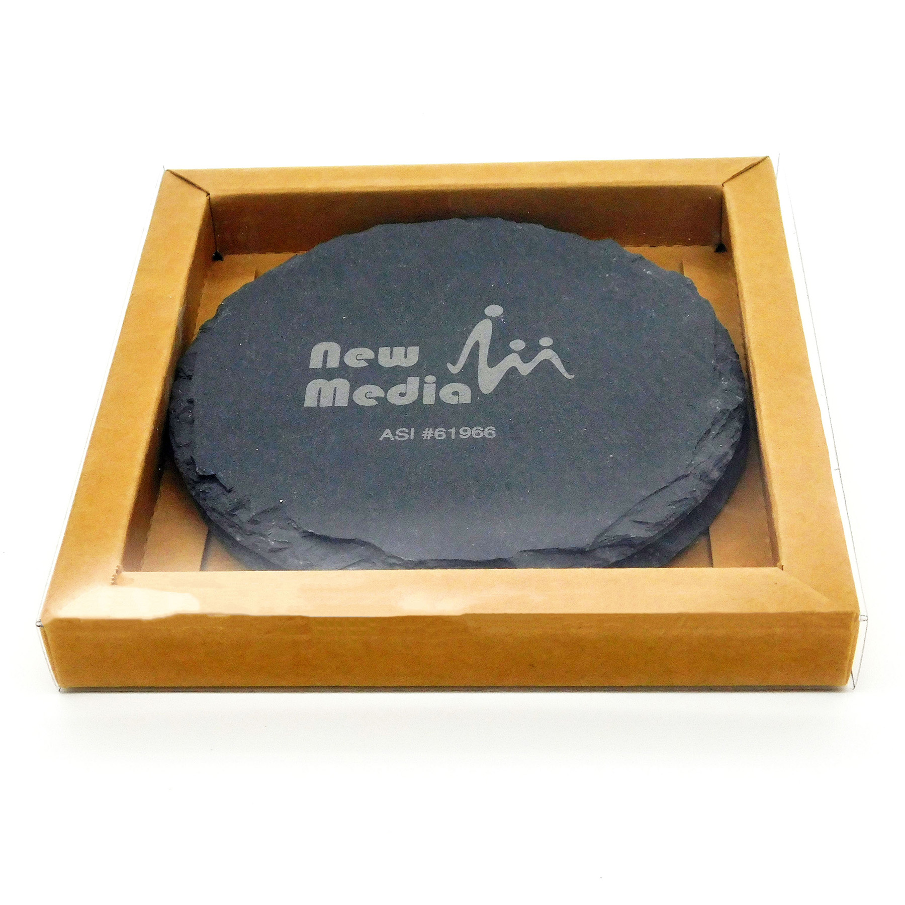 Round Slate Coaster (single) 3