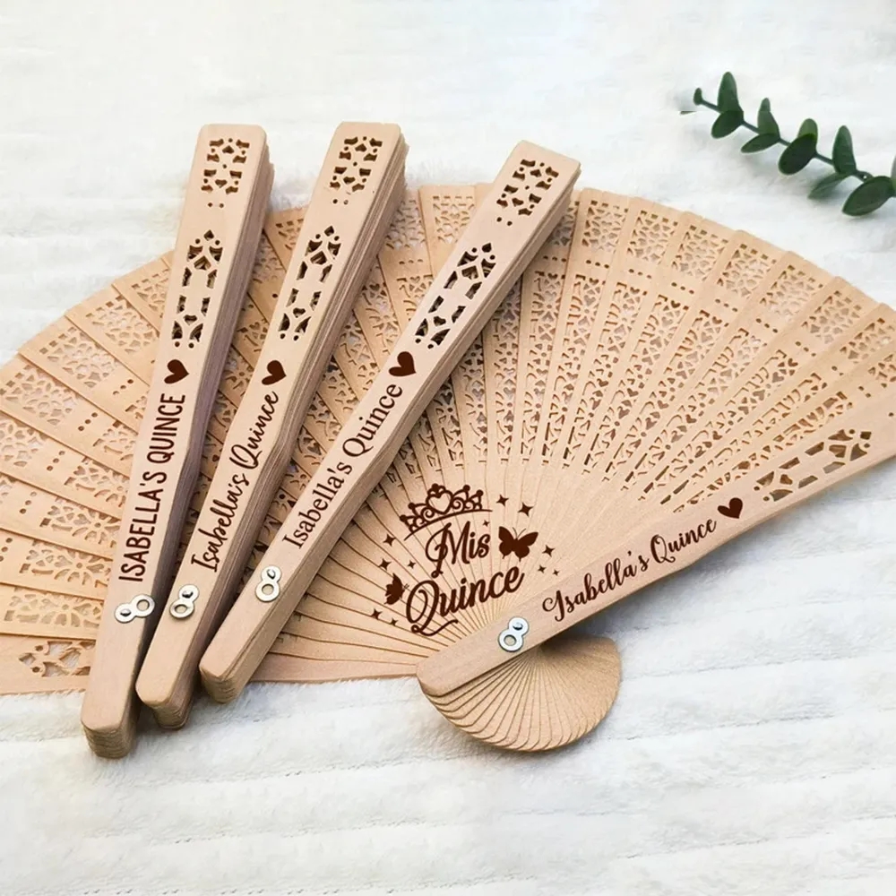 Wooden Folding Hand Fan 20
