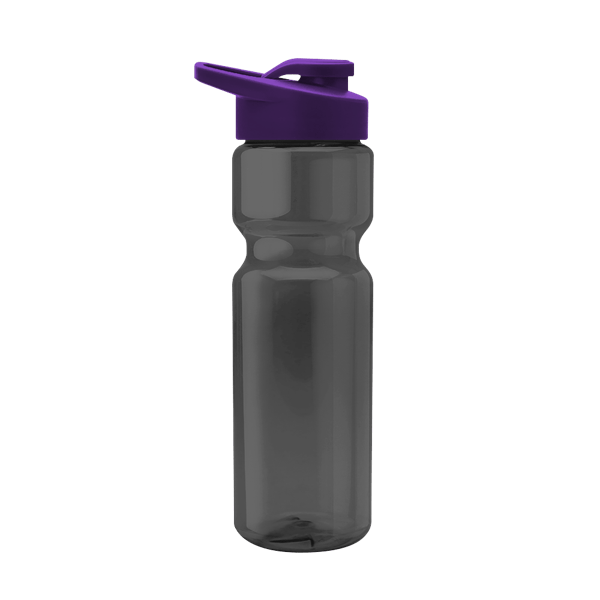 Blazer 28oz Transparent Bike Bottle w/Drink-thru Lid 2591