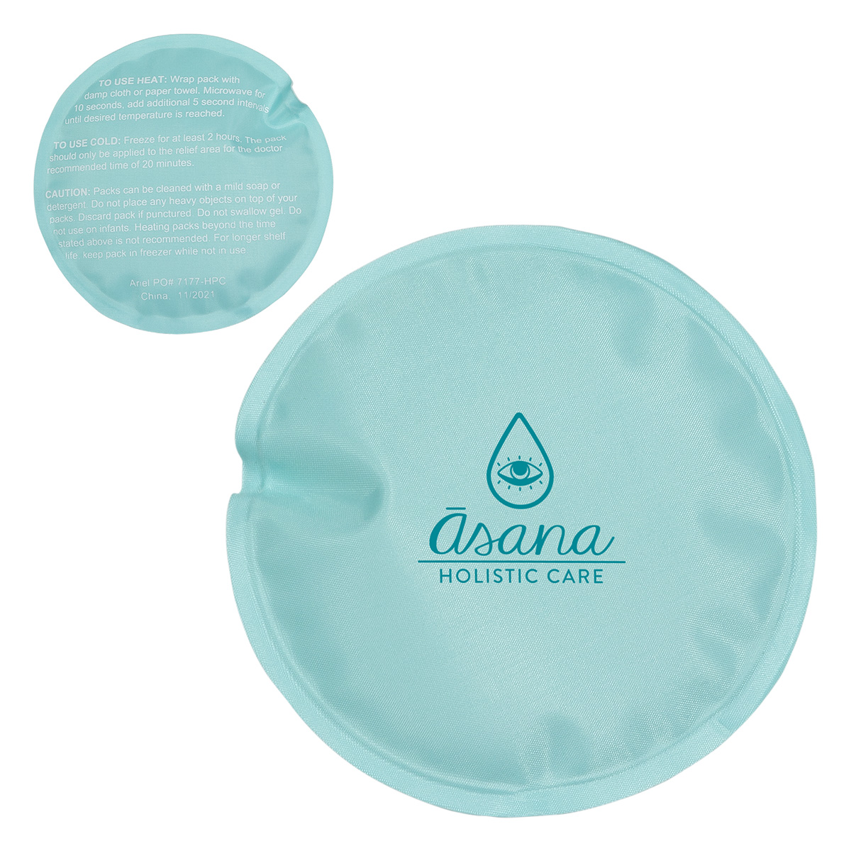 Round Nylon-Covered Hot/Cold Pack 26