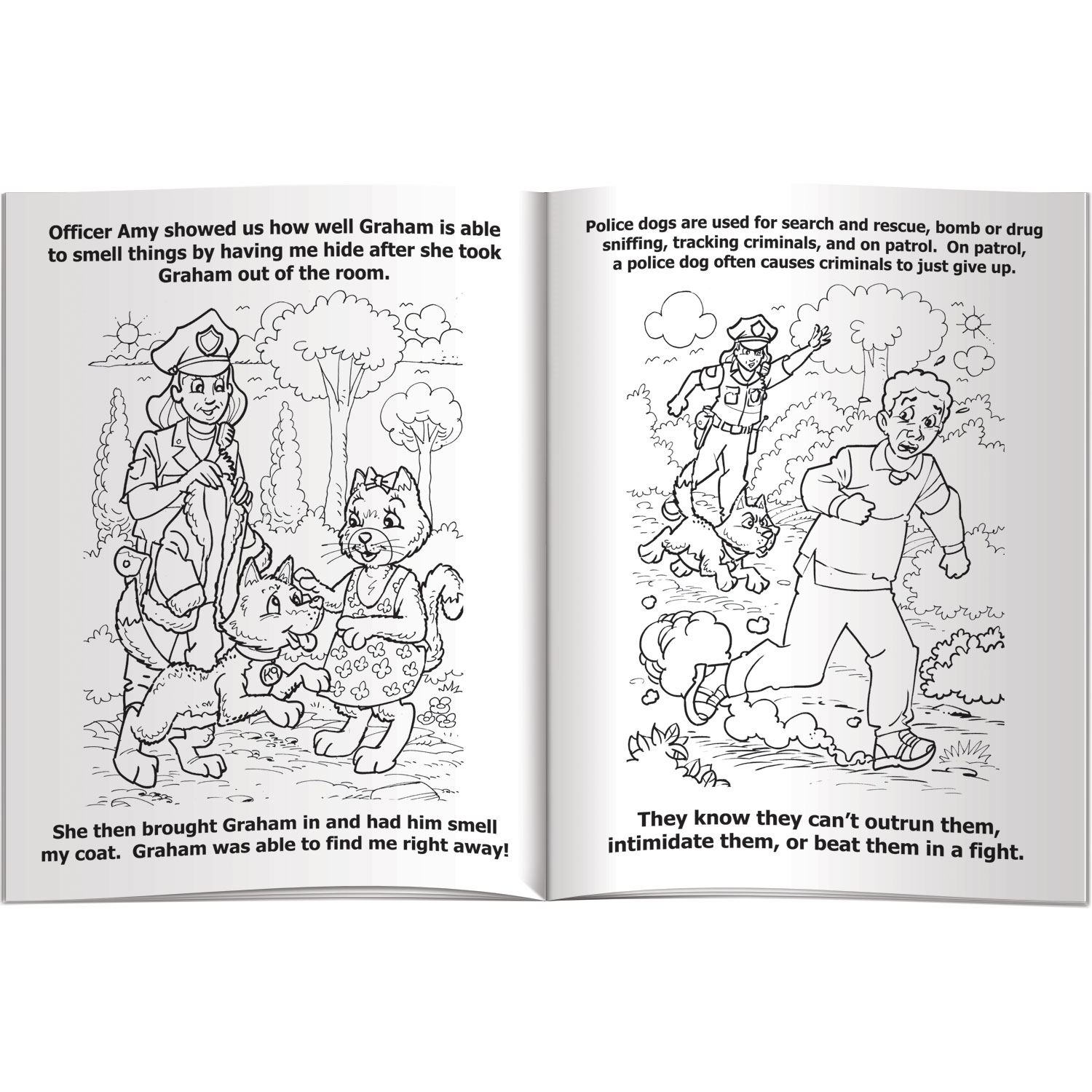 Combo Pack - CB1024 Coloring Book & 4-Pack of Crayons (Imprinted) in a Poly Bag 5