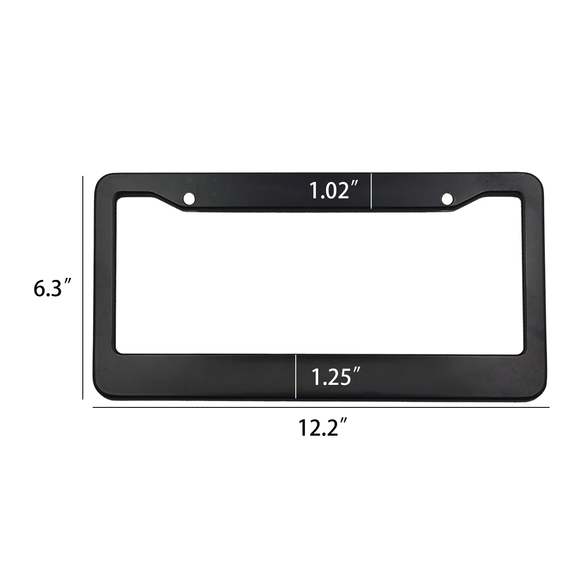 Aluminum Tag License Plate Frame 5