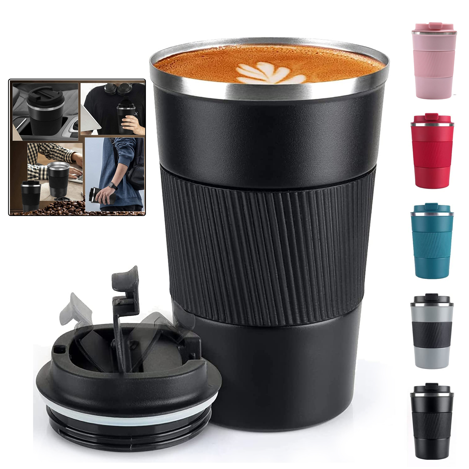 12 Oz.Insulated Coffee Travel Mug 2