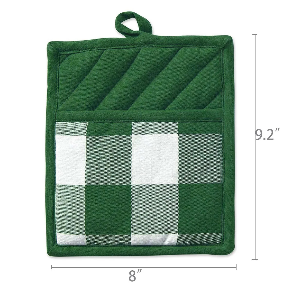 Heat Resistant Cotton Pocket Pot Holders 4