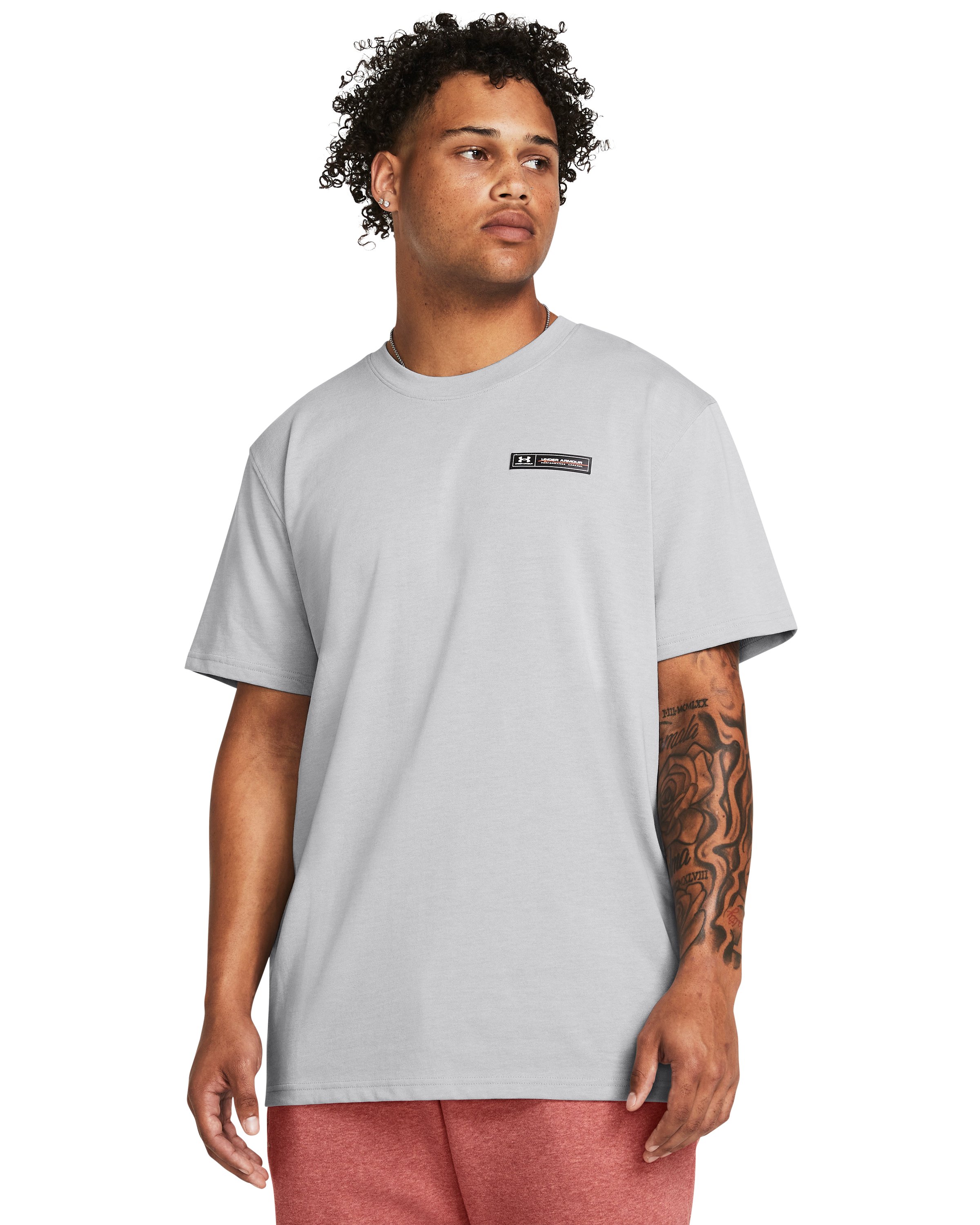 UA Heavyweight Armour Label Men's Short Sleeve 5
