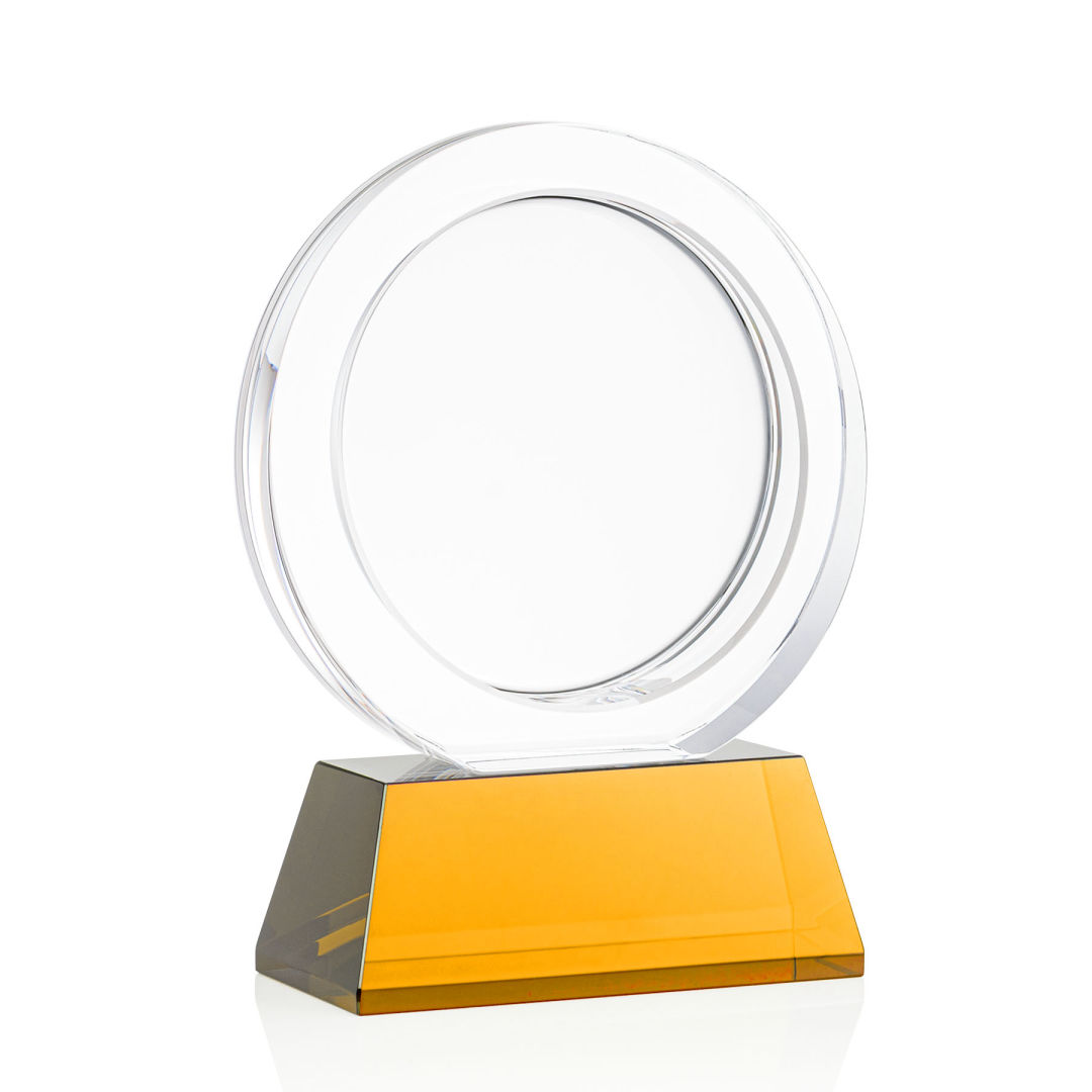 Templeton Award on Base - Amber 8
