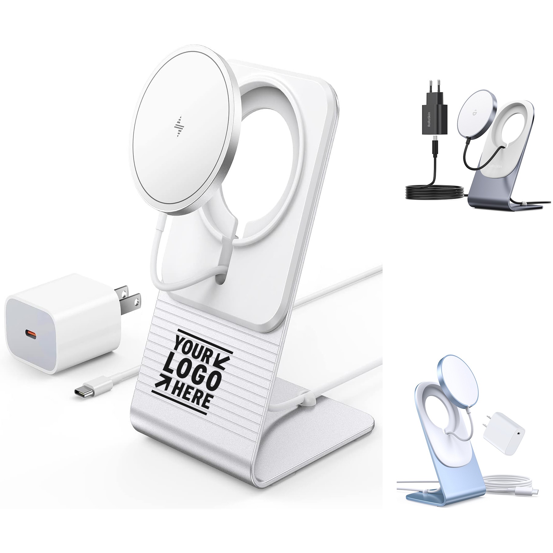 Series 20W USB-C PD Adapter Magnetic Mag-Safe Wireless Charger 3