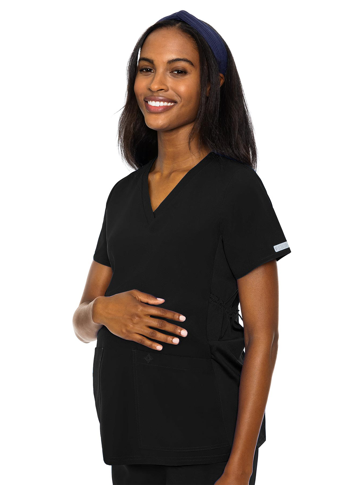 Med Couture - Activate - Women's 2-Pocket Maternity V-Neck Top 6