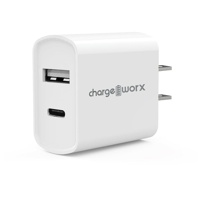 USB and USB-C Wall Charger - White 2