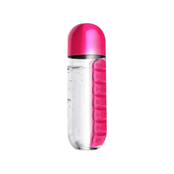 Pill Box and Water Bottle Combo 3