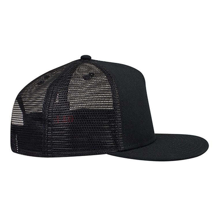 OTTO CAP® OTTO SNAP 5 Panel Pro Style Mesh Back Trucker Snapback Hat 36