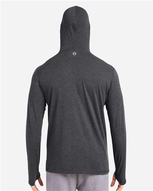 Men's Carrollton Lightweight Hooded Long Sleeve T-Shirt - TM405H 17